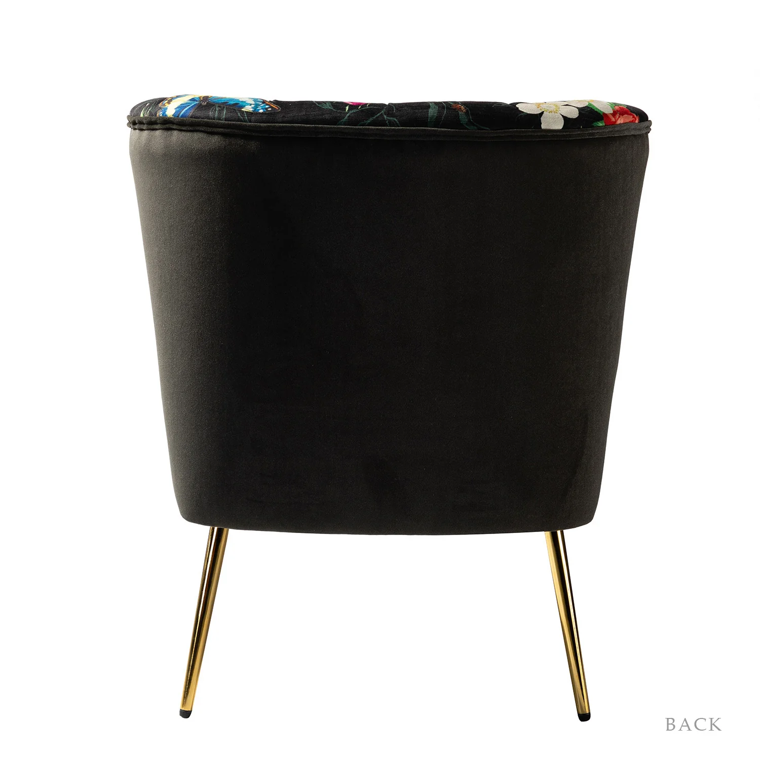 Amata Side Chair in Black