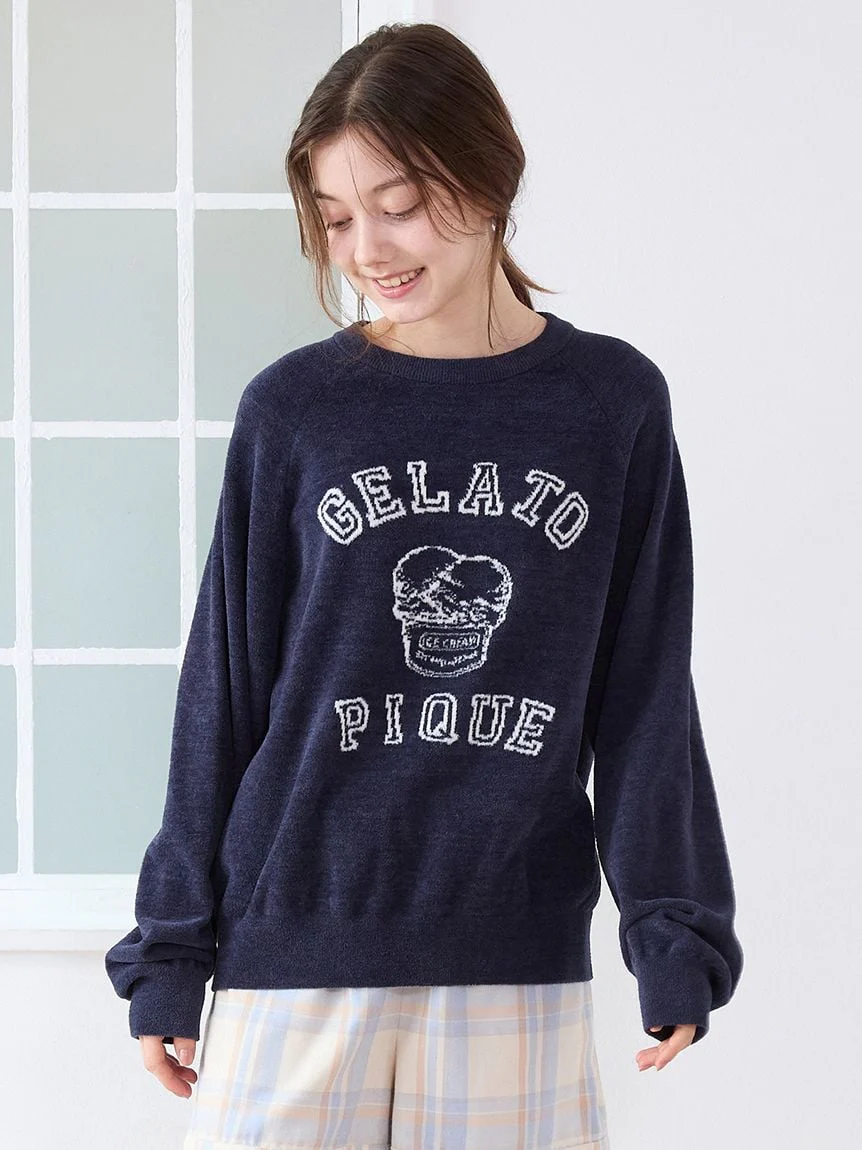 Traditional Ice Cream Logo Pullover