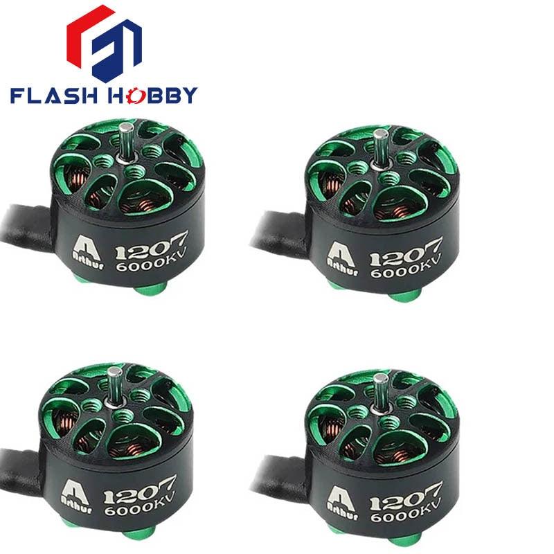 Flashhobby Arthur A1207 5200KV 6000KV 7000KV Racing Edition Brushless Motor for RC FPV Racing Drone DIY Accessories