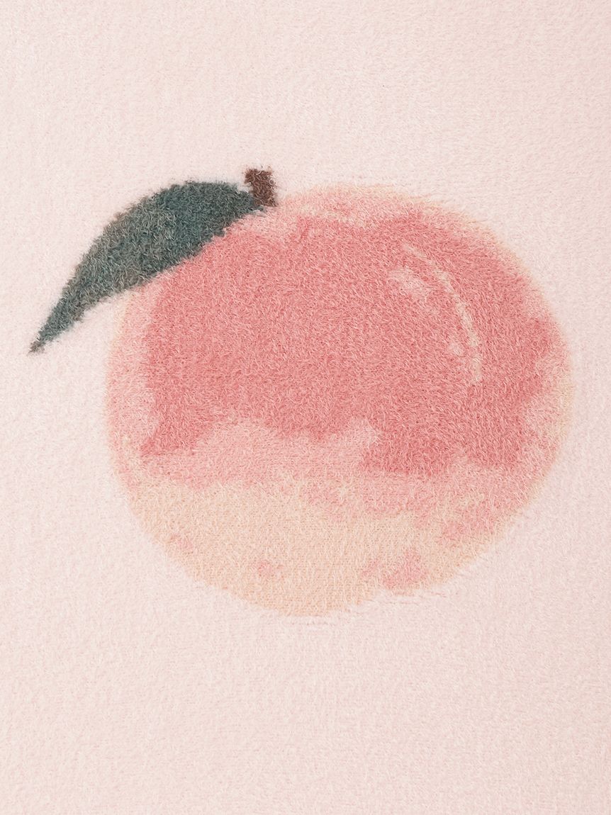 Smoothie Fruit Jacquard Half Blanket