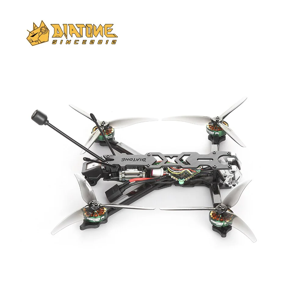 DIATONE Roma L5 4S/6S Vista HD Freestyle FPV Drone - Quacopter MSR/TBS Receiver