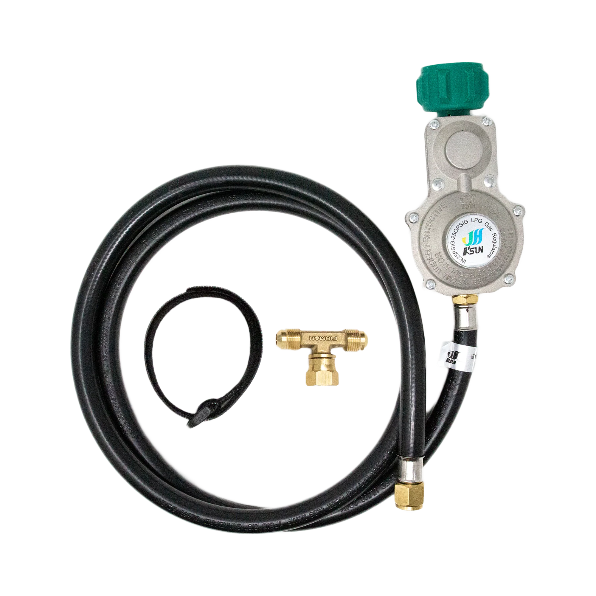 LPG Tank Hose with 3-way fitting