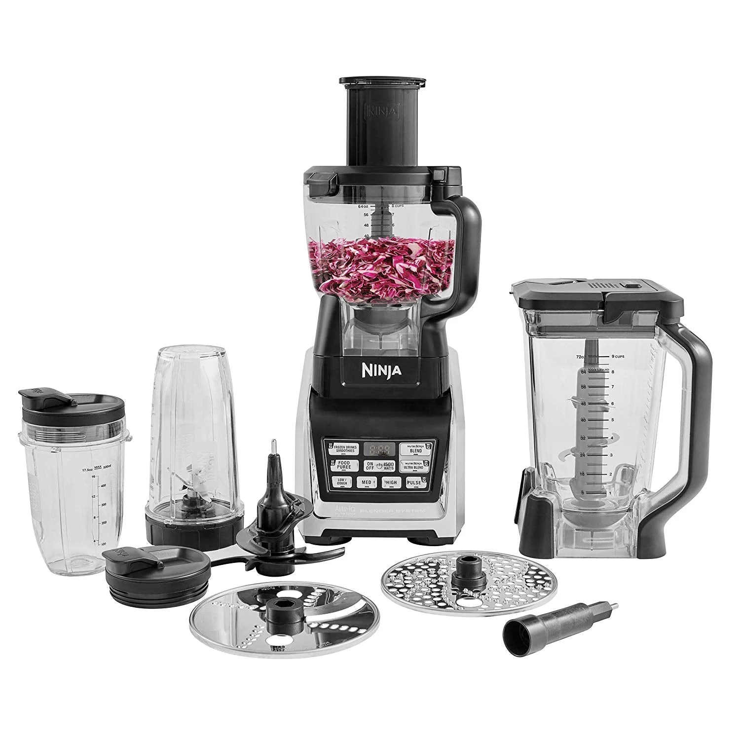Ninja 220 volts Blender + Food Processor + Personal Blender (3 in 1) 220v 240 volts 50 hz
