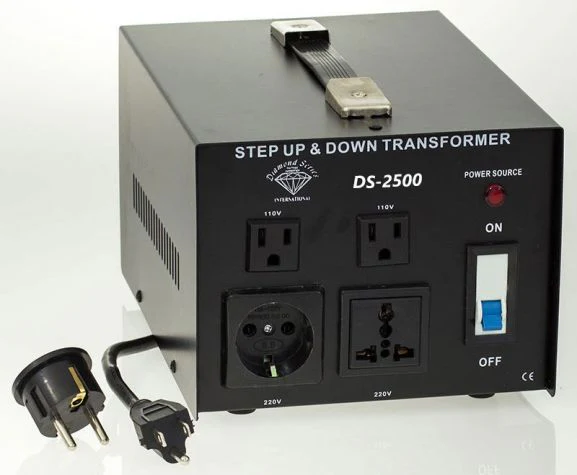 2500 Watt Type 2 Voltage Converter Step Up & Down
