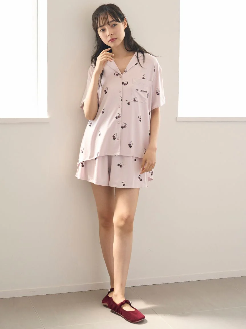 Cool Rayon Cherry Shirt