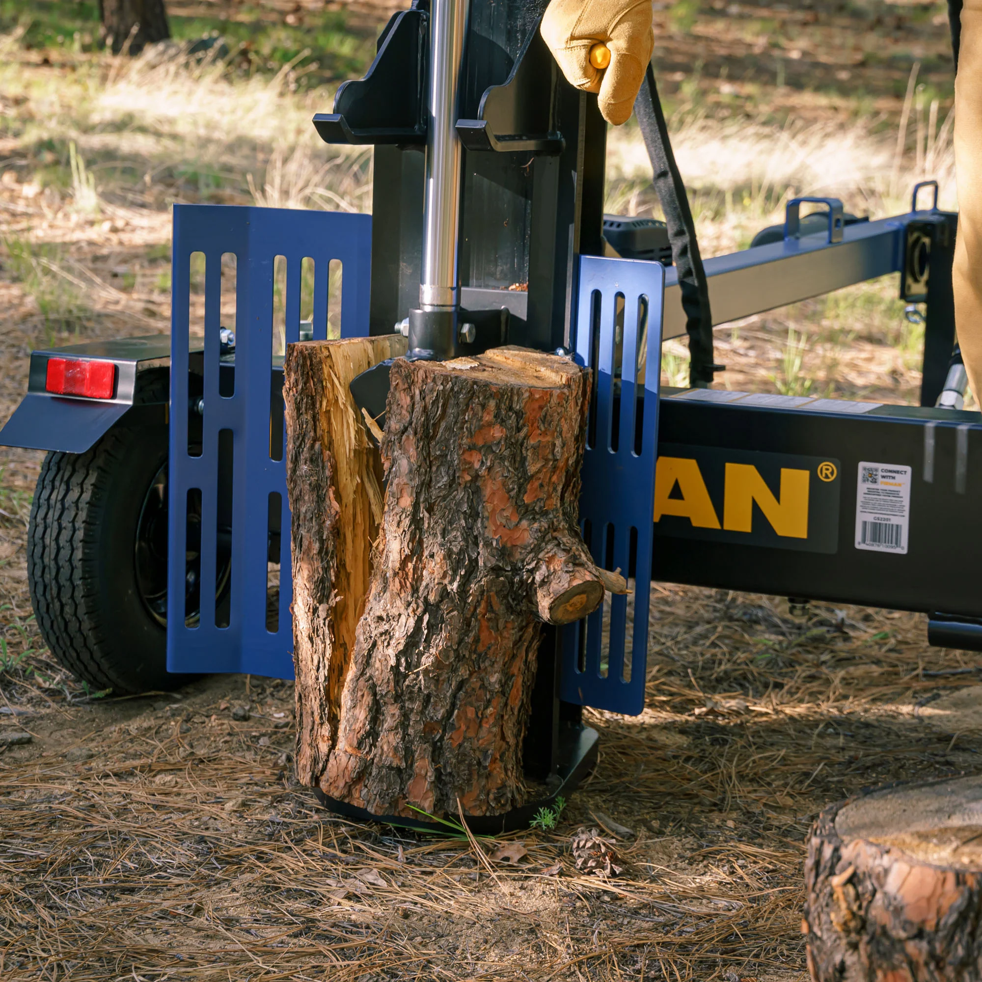 22-Ton Log Splitter