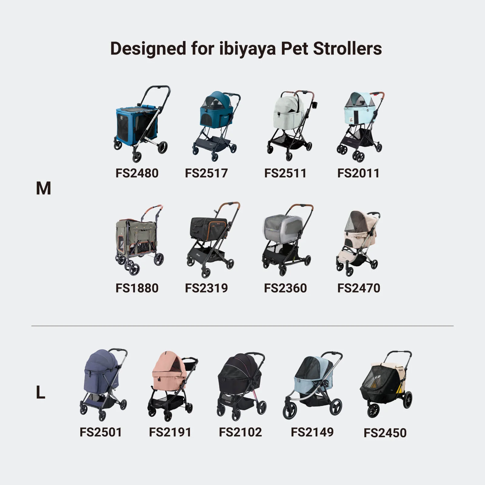 All-Season Pet Stroller Cushion Set