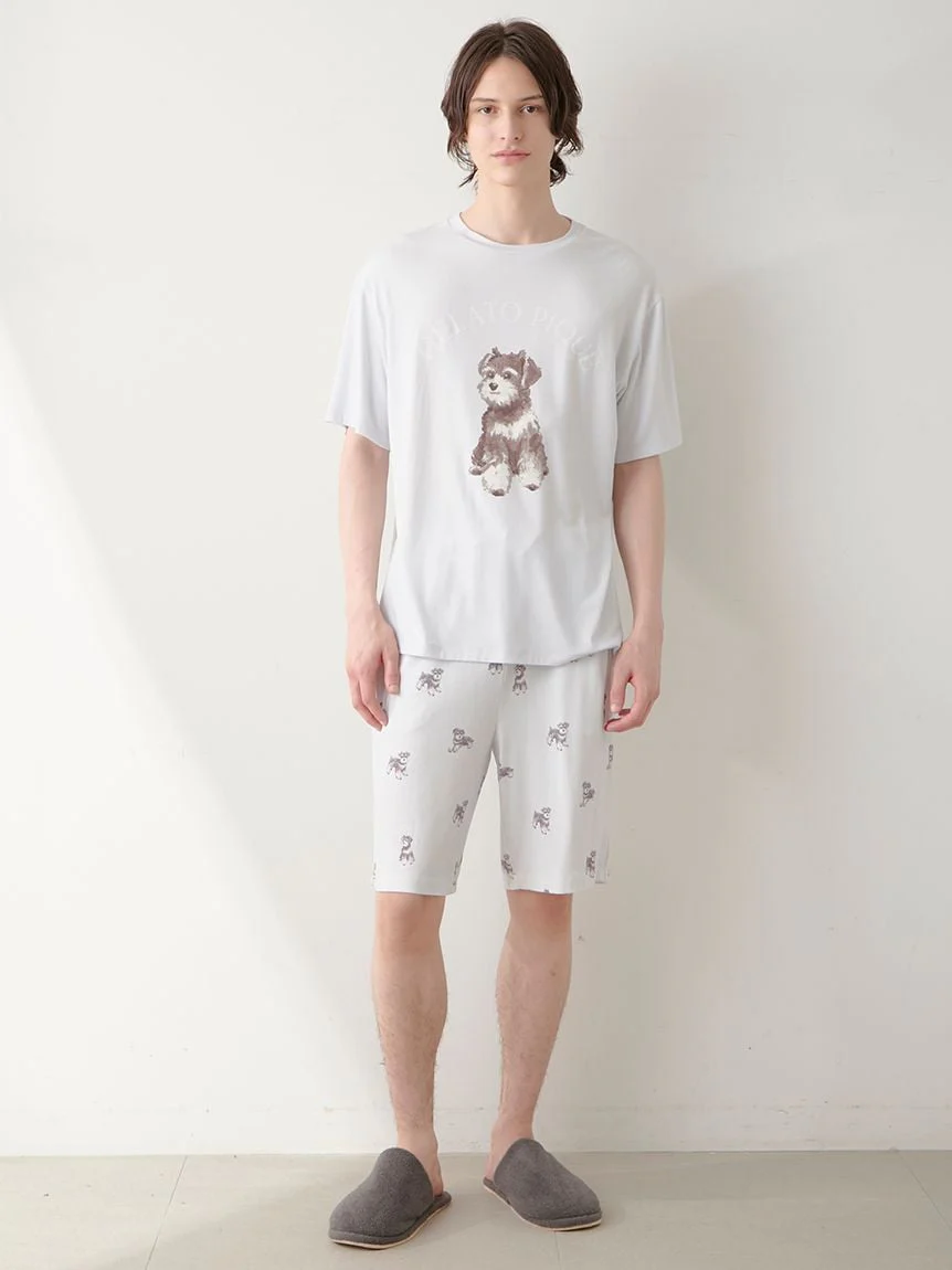 MEN's Summer Schnauzer Cut-and-sew Shorts