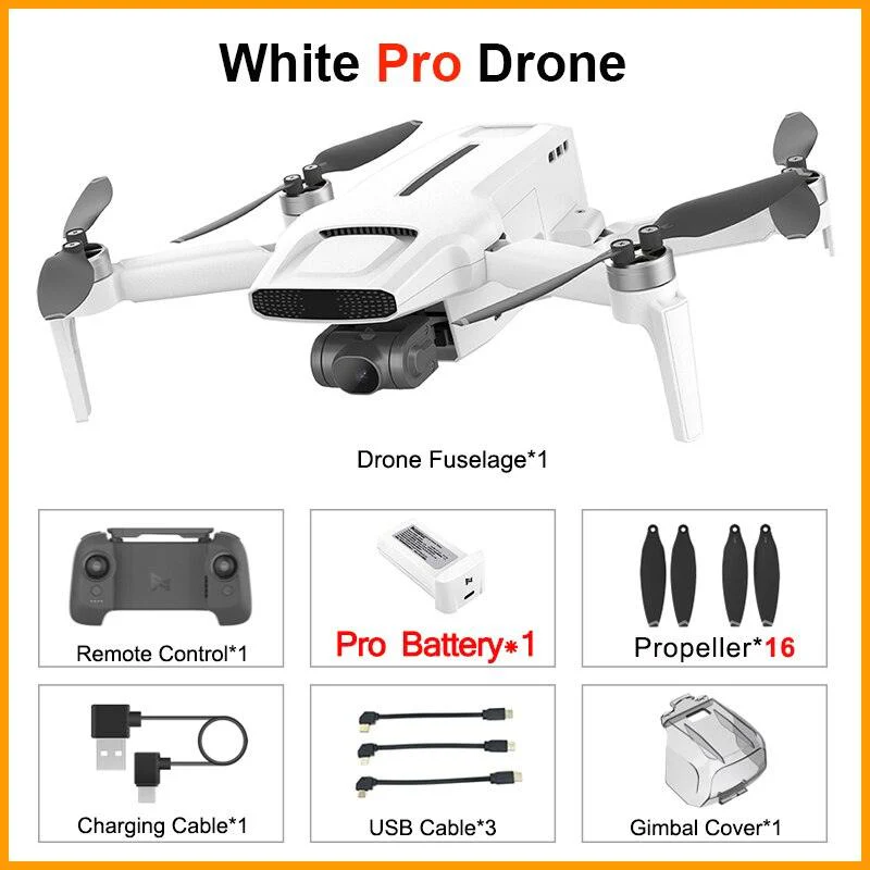 FIMI x8 Mini Drone - 250G-Class 4K HD Camera Drone 3-Axis Gimbal FPV 5G Wifi GPS Drone 30Mins 8KM Remote Control Mini Quadcopter VS X8SE