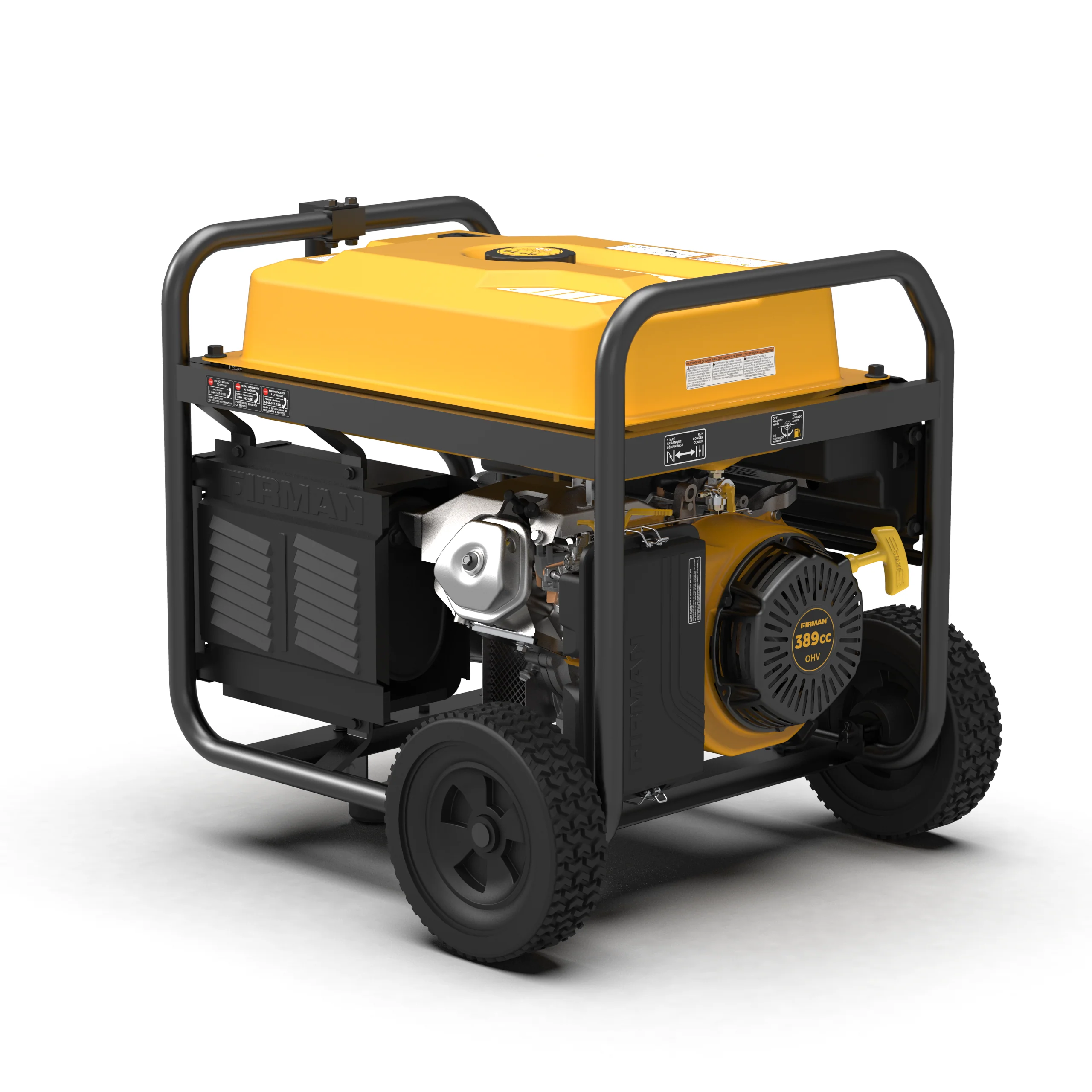 Gas Portable Generator 7125W Recoil Start 120/240V