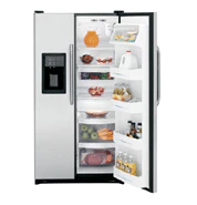 220 Volt GE PSG22SIRF Stainless Refrigerator with Ice and Water