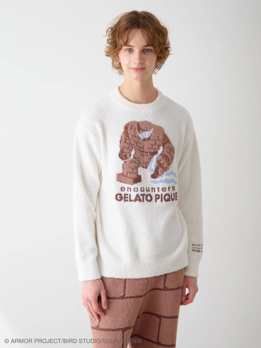 [Dragon Quest] Men’s Baby Moco Pullover & Monster Long Pants Set