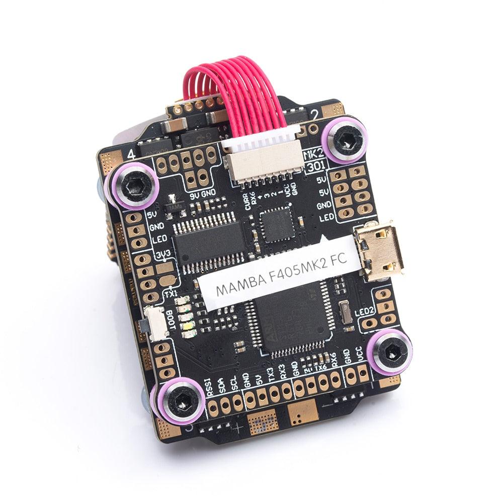 Diatone MAMBA F405MK2 Betaflight Flight Controller - F40MK2 40A 3-6S DSHOT600 FPV Racing Brushless ESC for RC Drone Mini Quad FPV Drone