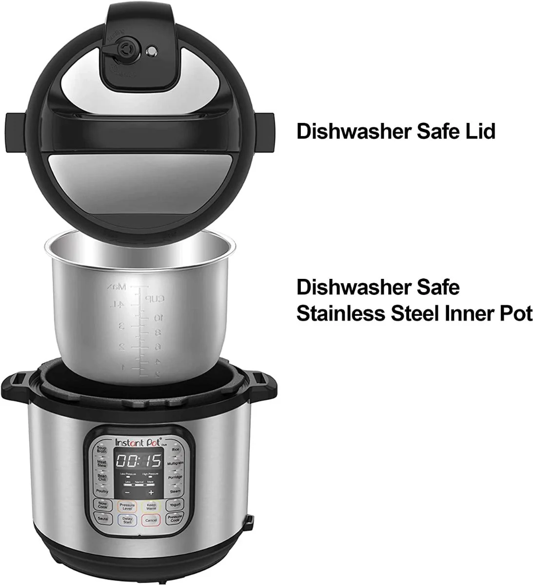 Instant Pot 220 volts DUO80 Large 8 Liter Instant Pot Smart Electric Pressure Cooker 220v 240 volts