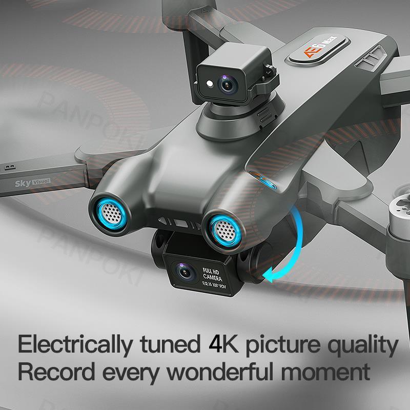 AE6 Max Drone - 4k Profesional GPS 2KM Quadcopter with 5G Camera TransmissIion Wifi FPV drone helicoptero Toys for Boys Professional Camera Drone
