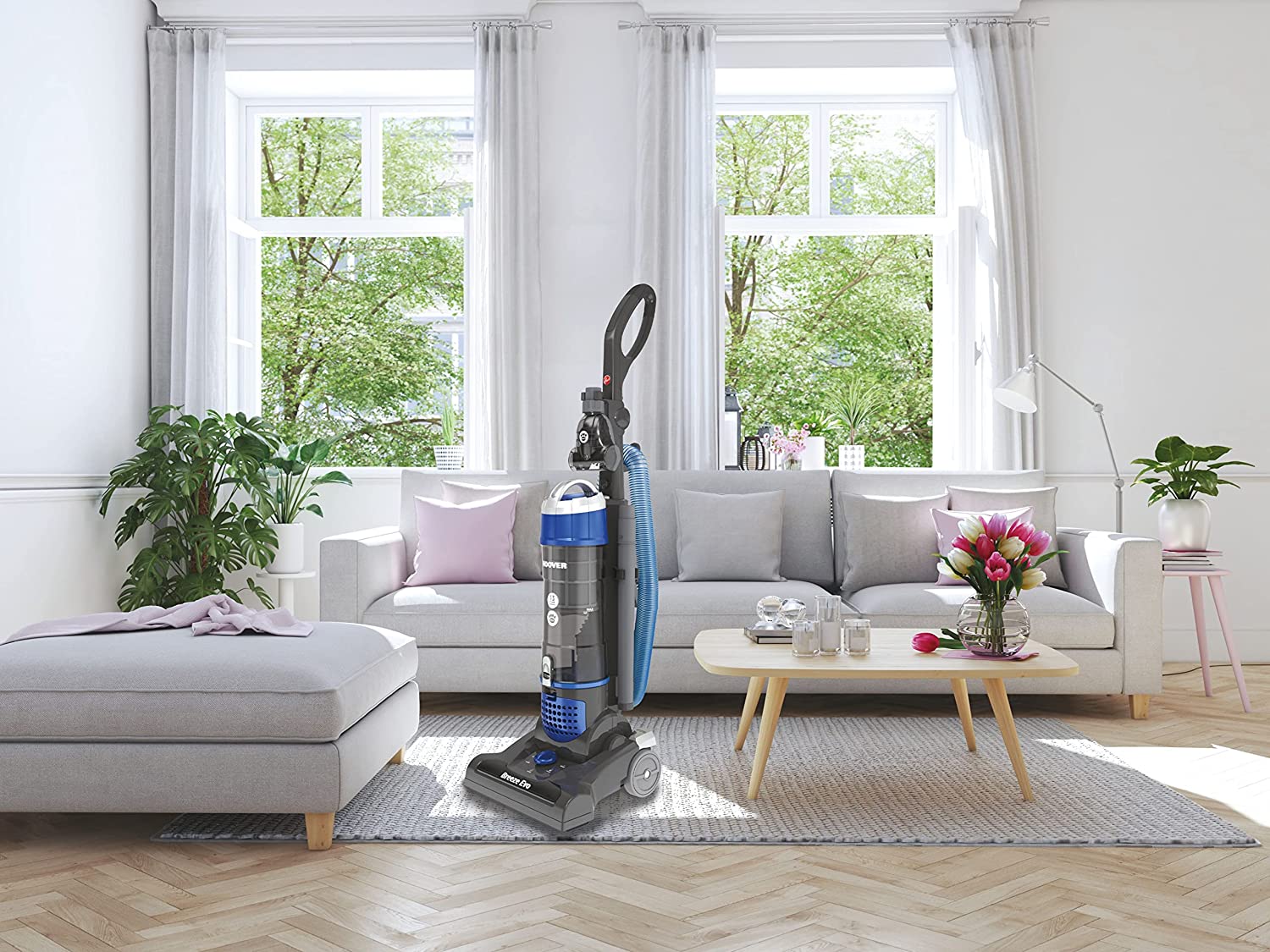 Hoover THB2UDD001 220 volt Upright vacuum cleaner Eco pet bagless Vacuum 220v 240 volts 50 hz