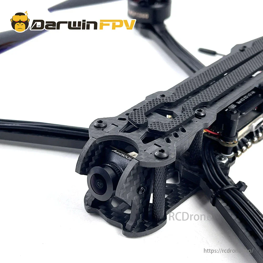 DarwinFPV MARK4 6S 7-Inch Long Range FPV Drone – 5.8G / 1.2G VTX, 2807 1300KV Motor, Caddx Ratel2 Camera