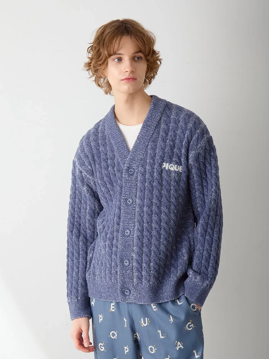 Men's Melange Cardigan