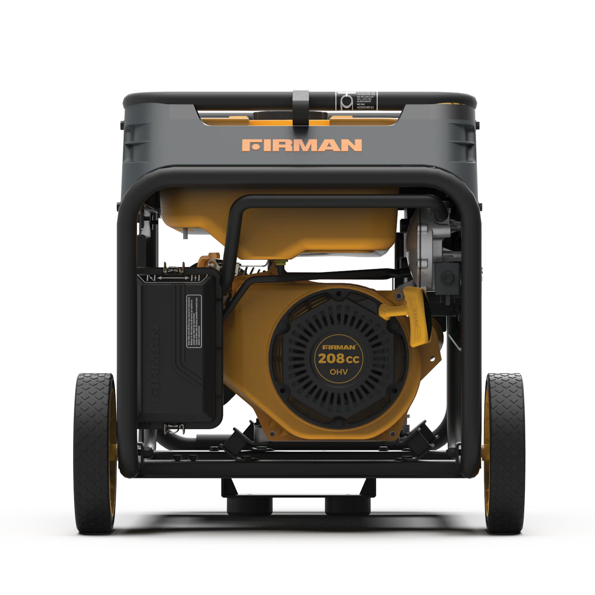 Dual Fuel Portable Generator 3650W Recoil Start