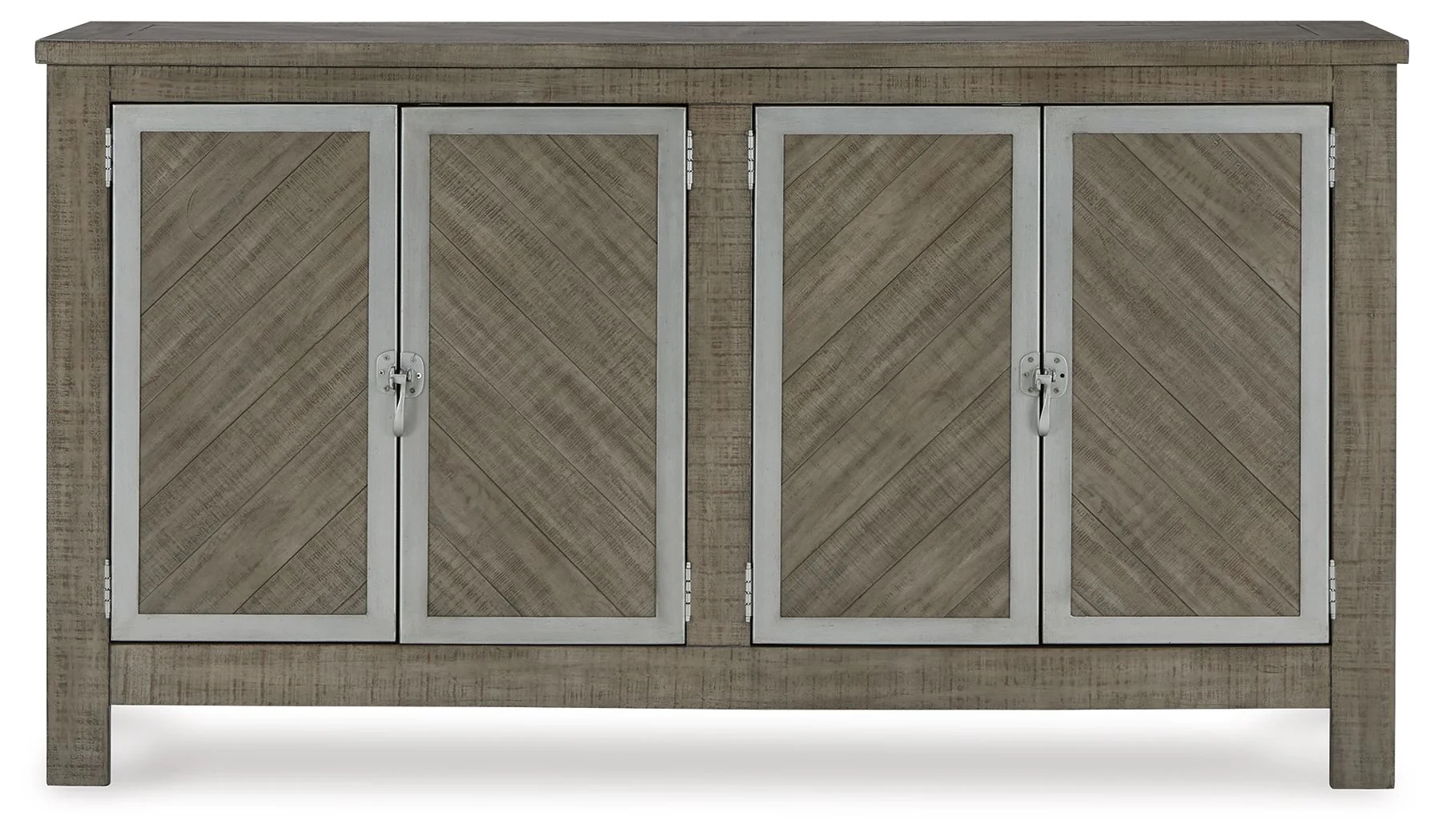 Krystanza - Dining Room Server - Weathered Gray