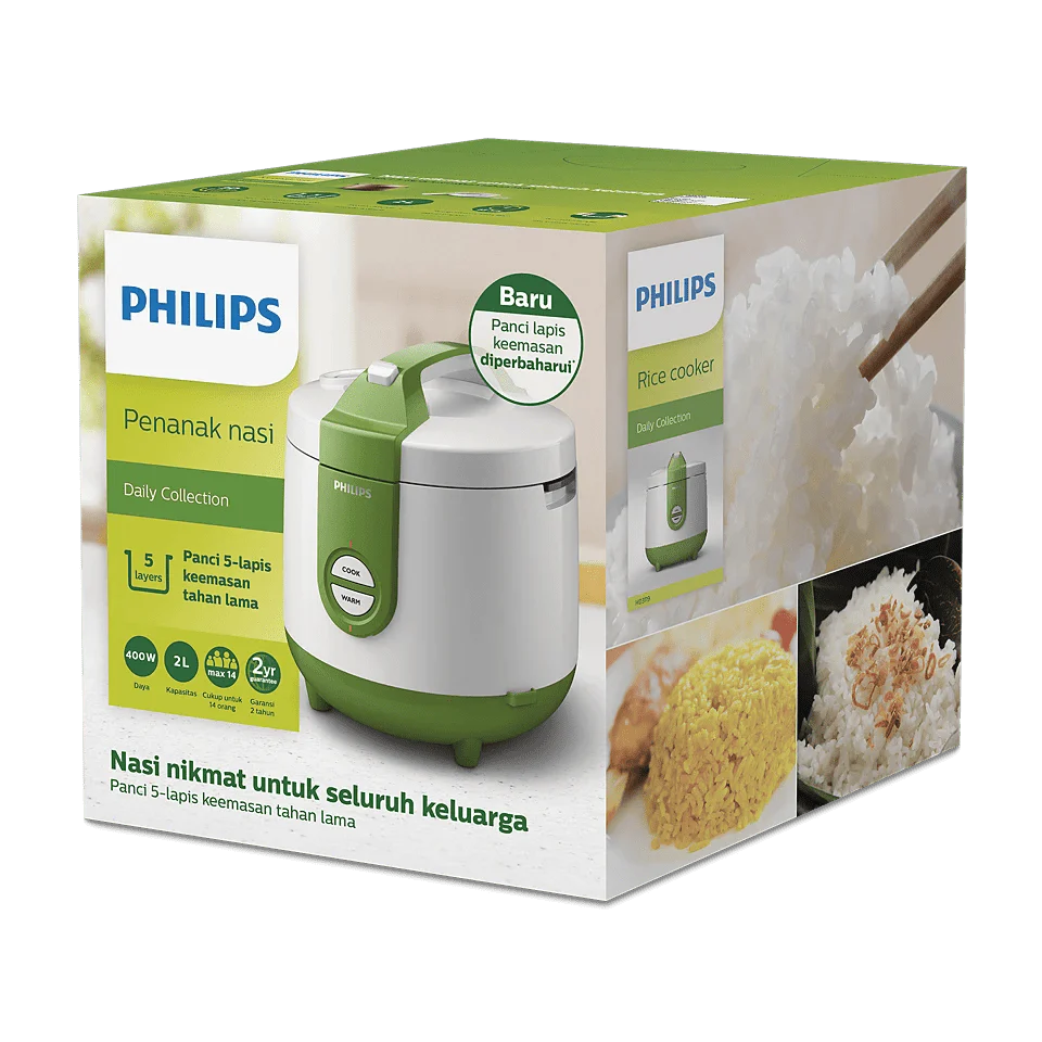 Philips 220 volt rice cooker HD3119 Rice cooker 2 liter 220v 50 hz