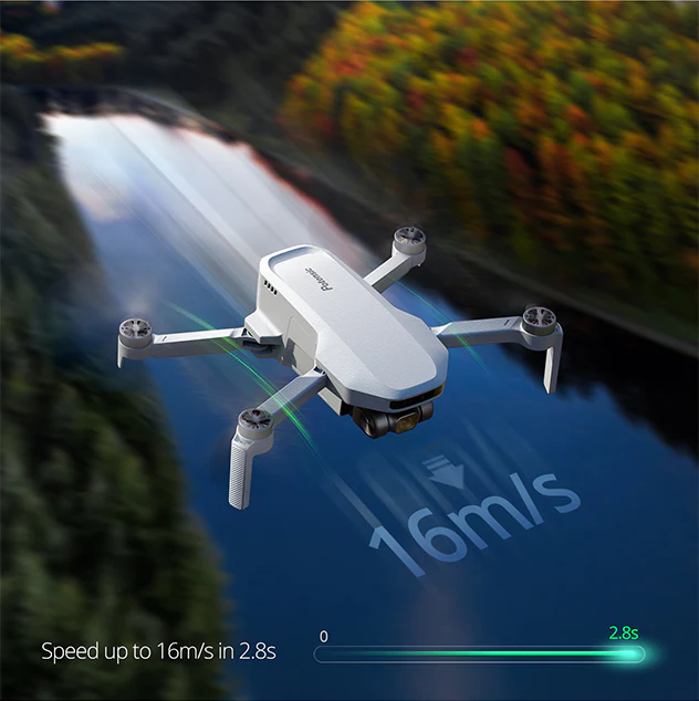 ATOM SE Sub 250 g Foldable GPS Drone with 4K HD EIS Camera, C0