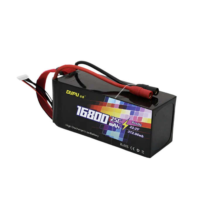 DUPU 6S / 12S / 14S 16800mAh 25C LiPo Battery for Industrial UAV , Agriculture Drones