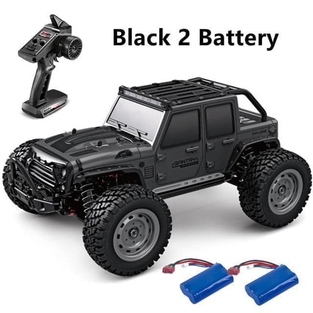 1:16 50KM/H Or 70KM/H 4WD RC Car LED Headlights 2.4G Waterproof Remote Control Cars High Speed Drift Monster Truck for Kids Toy