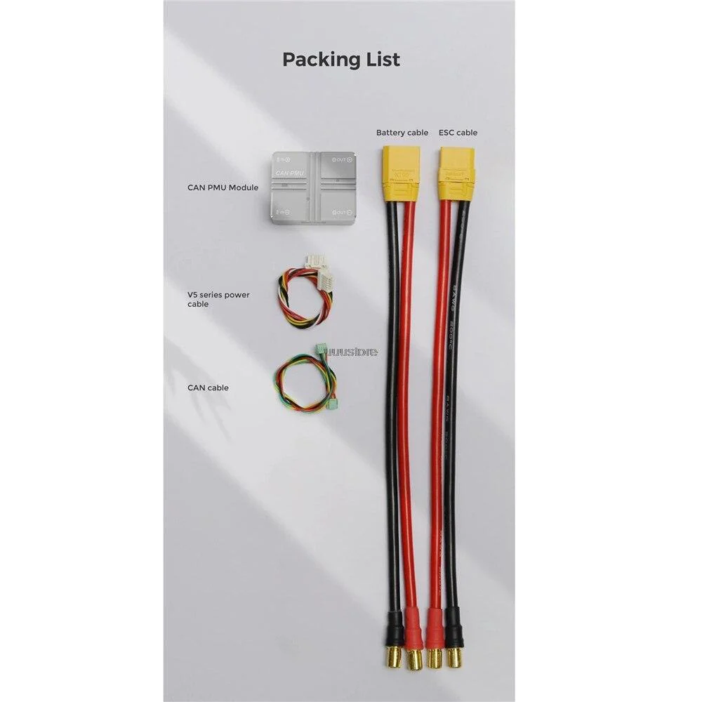 Cuav Can Pmu - Digital high-precision power detection module UAV power management module RC drone accessories