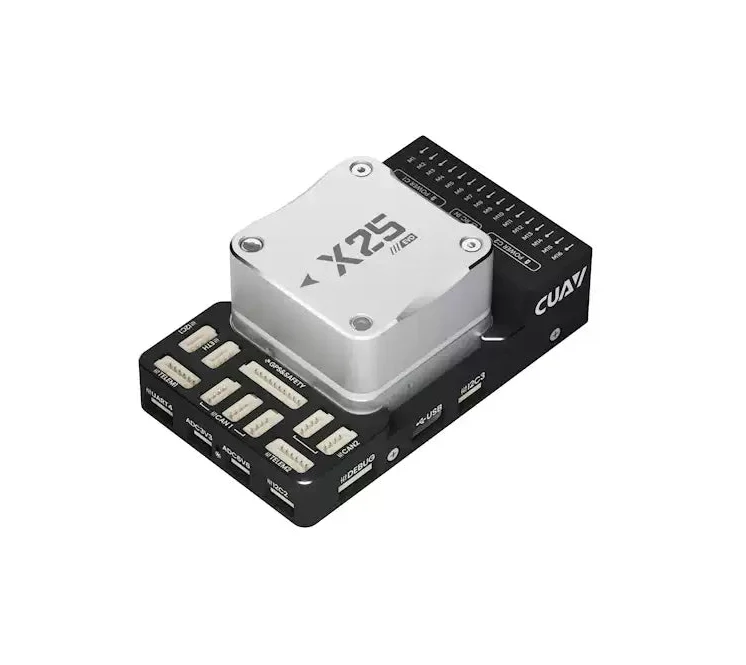 CUAV X25 EVO Autopilot Flight Controller - STM32H7, Triple IMU, Dual Baro, RM3100, CAN, 16 PWM, PX4/ArduPilot