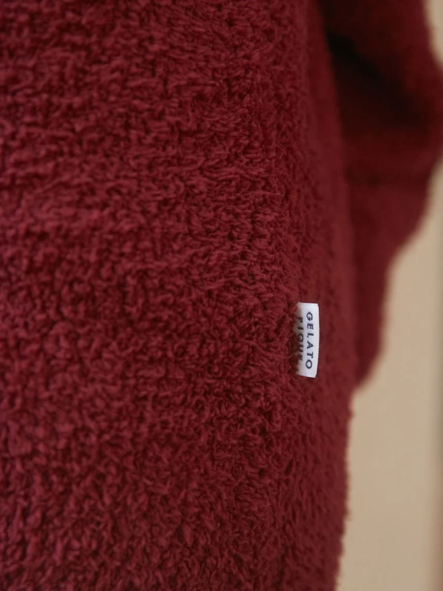 Chocolate & Framboise Baby Moco Pullover Sweater