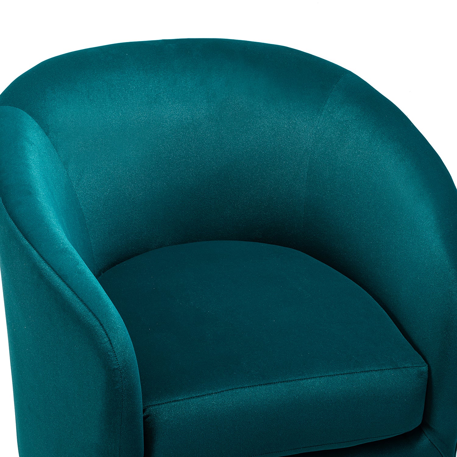 Amarante Swivel Chair in Teal