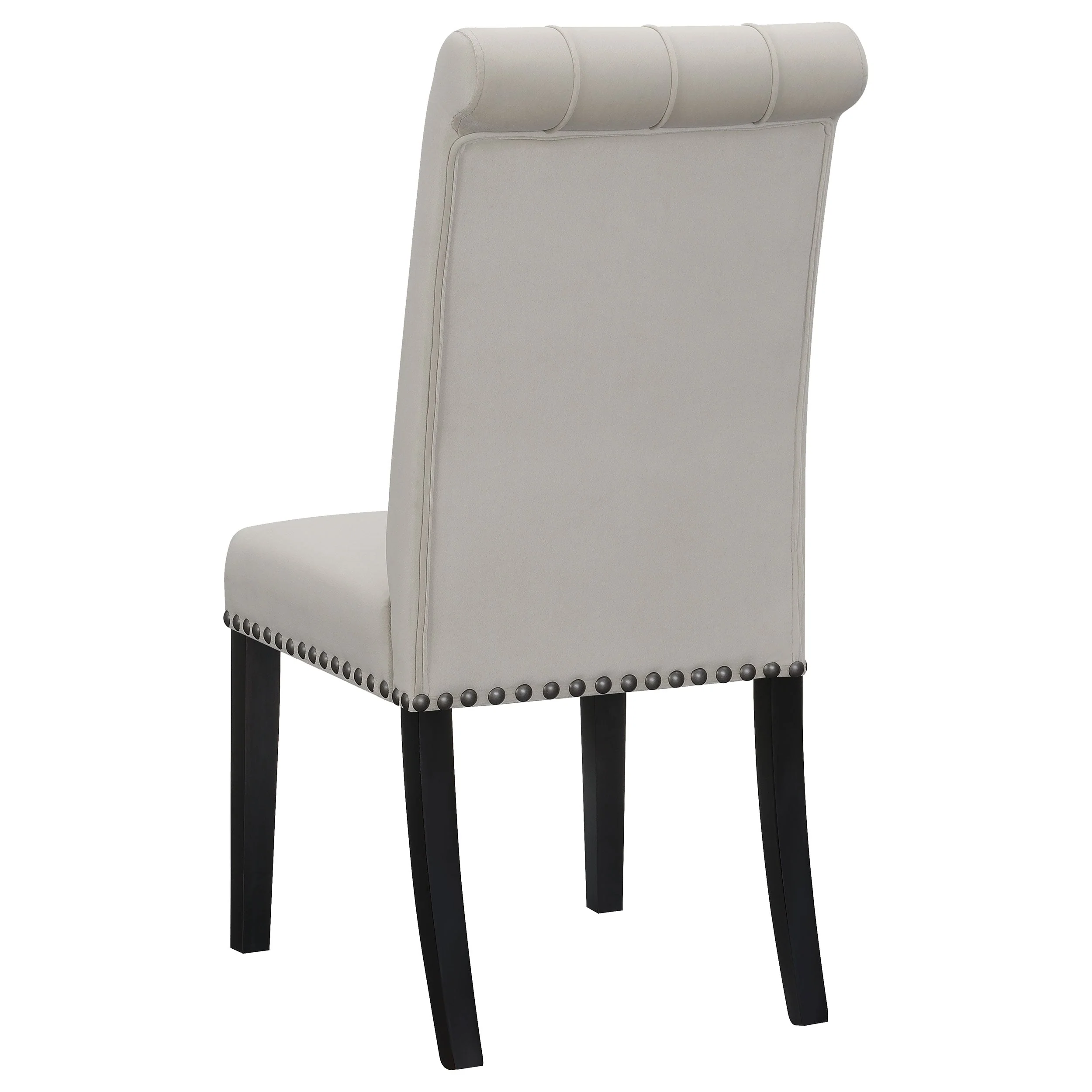 Alana Velvet Upholstered Dining Arm Chair Brown