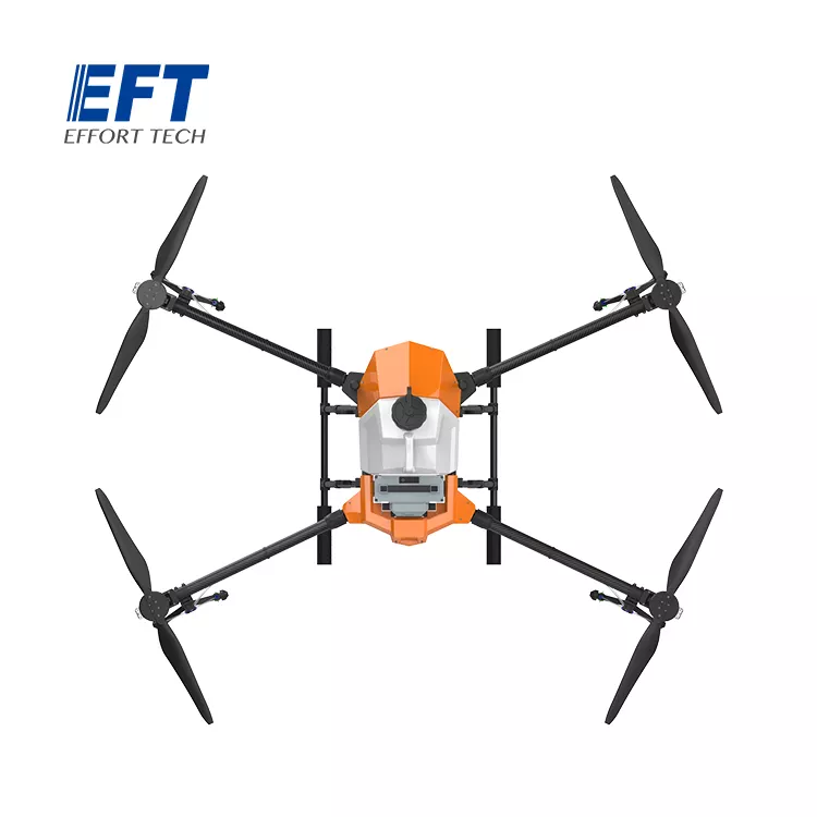 EFT G420 20L Agriculture Drone - 4-Axis 20L 20KG Agriculture Spray Spread Drone Compact with Hobbywing X9 PLUS Motor, JIYI K++ FC, Skydroid H12
