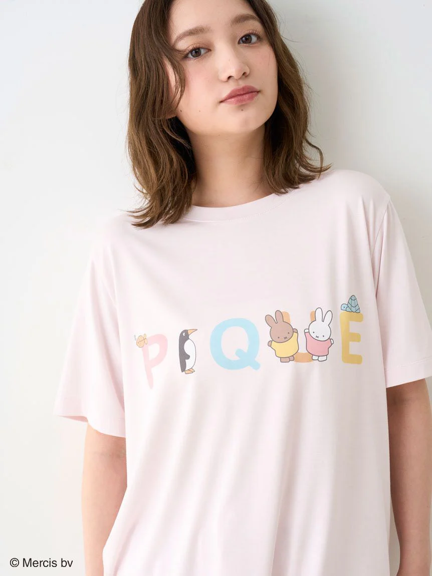 【Dick Bruna】[Cool to the Touch] One-Point T-Shirt