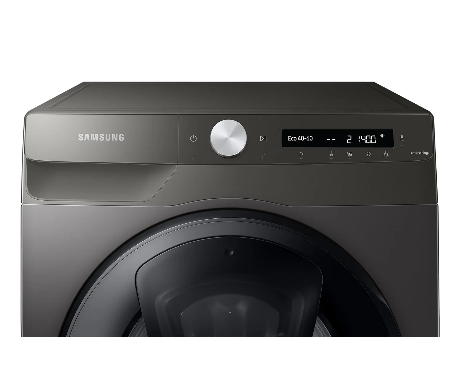 Samsung 220 volt washer front load silver 9 KG with ADD WASH WW90T55/220V/S1GR Silver Graphite Steam Wash Inverter 220v 240 volts 50 hz