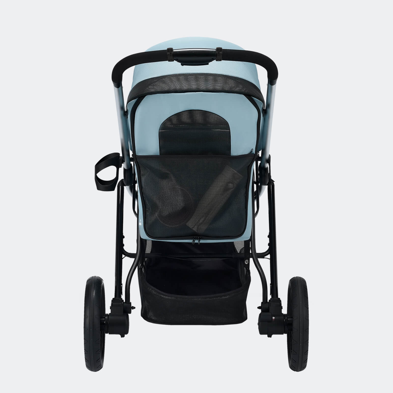 The Beast Pet Jogging Stroller, 3-Wheel All-Terrain Dog-Cat Pram