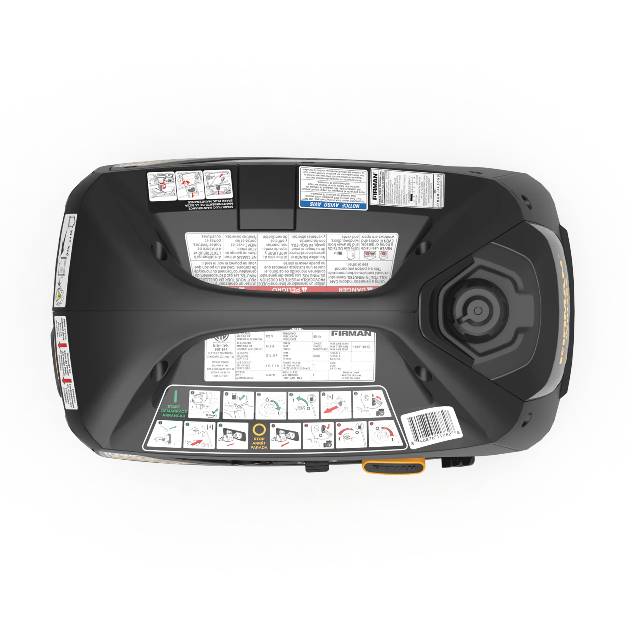 Inverter Portable Generator 2100W Recoil Start