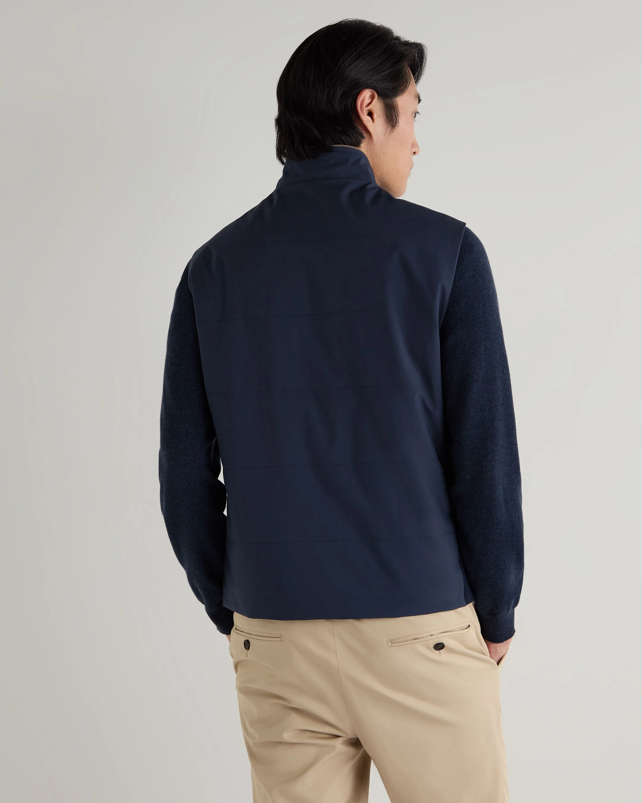 Men's Belgravia Weatherproof Gilet Navy Blue