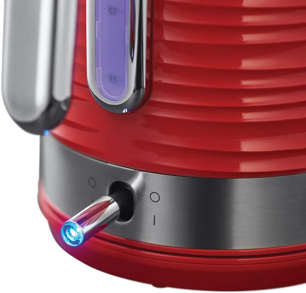 Russell Hobbs 220 volts Kettle Red 24362 220v 240 volt 50 hz