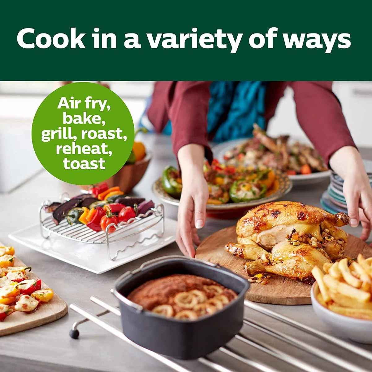 Philips 220 volt 4 Liter Air Fryer HD9252-51 220v 240 volts 50 hz