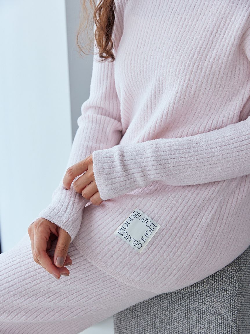 Hot Smoothie Rib Pullover Sweater