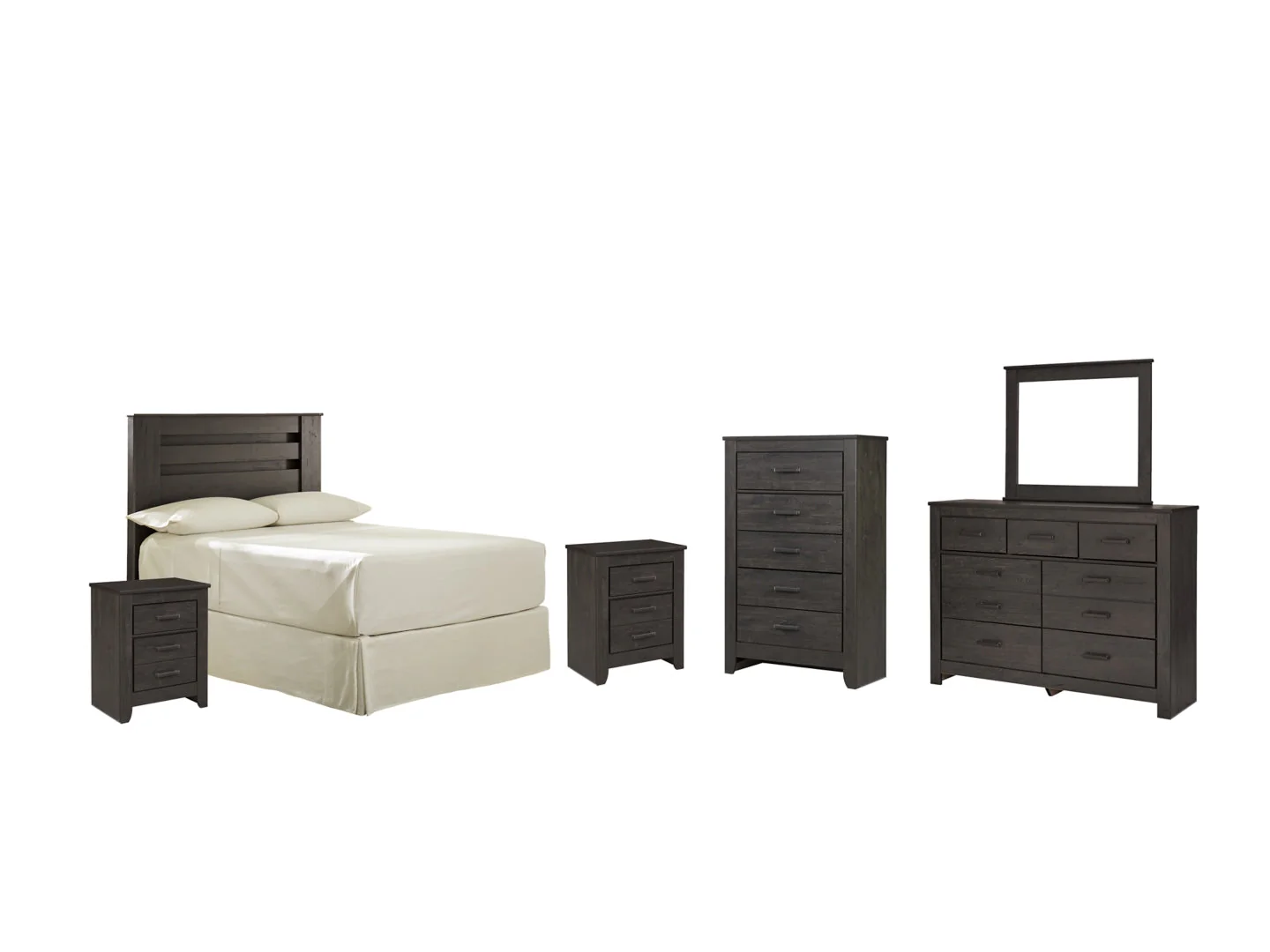 Brinxton Grey Panel Bedroom Set