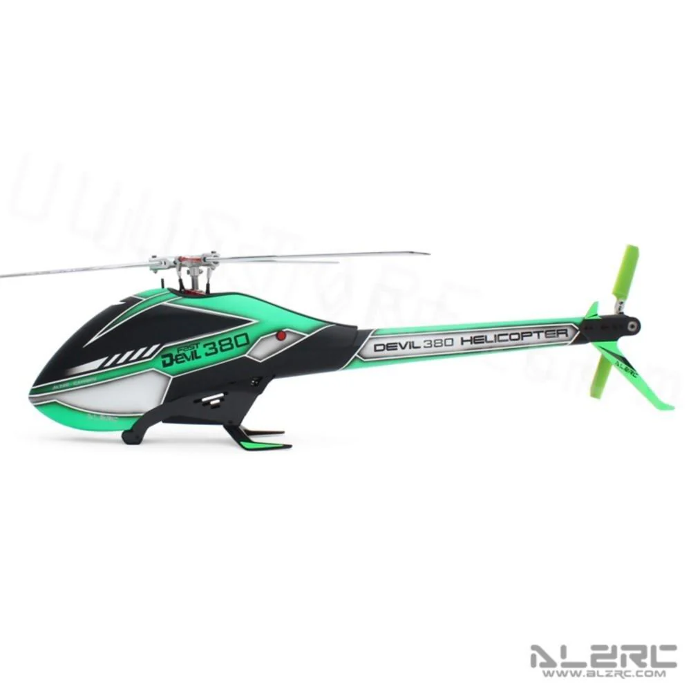 2023 New ALZRC Devil 380 Fast FBL 3D Flying RC Helicopter Super Combo With Motor ESC Servo Gyro RC Model toys