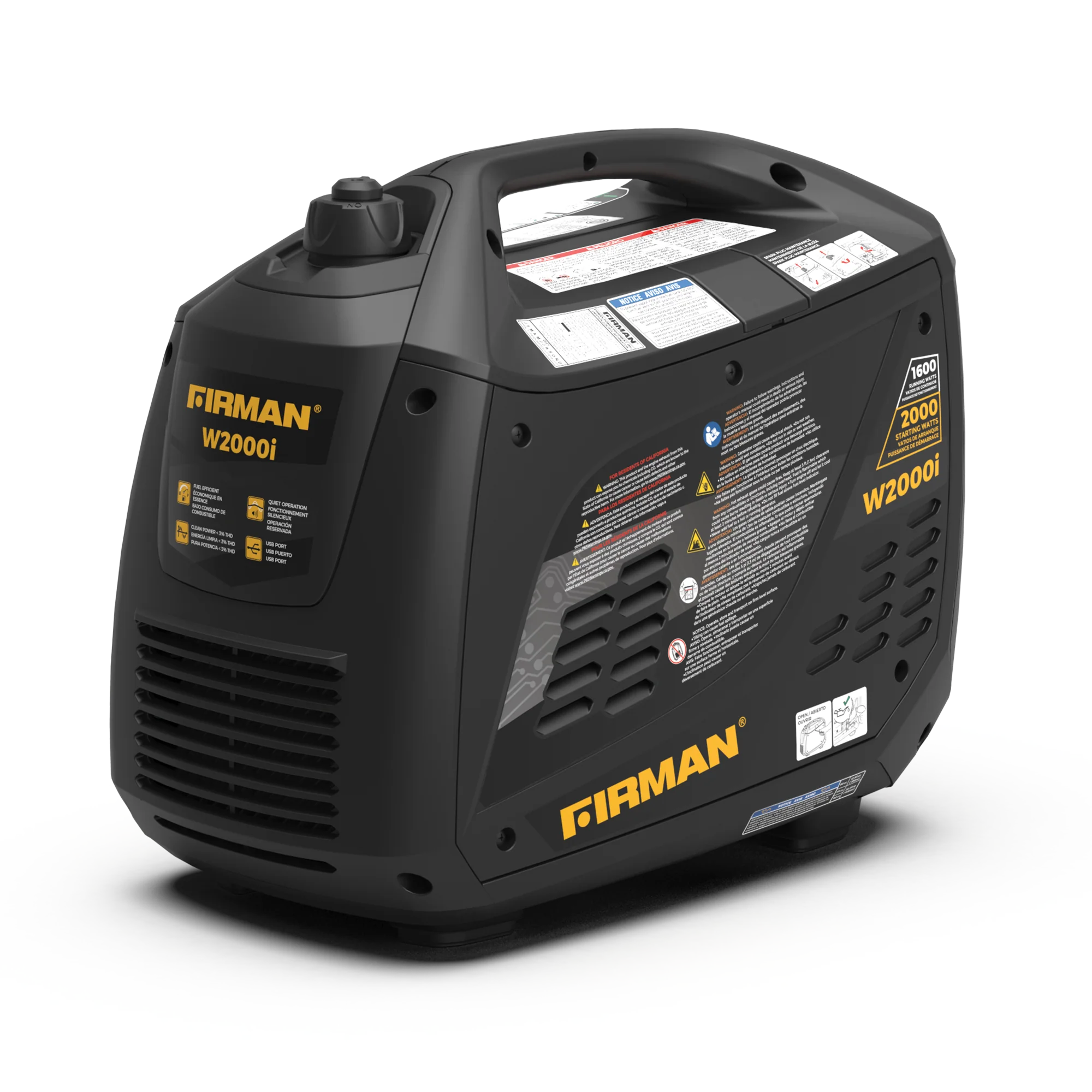 Refurbished Gas Inverter 2000W Recoil Start