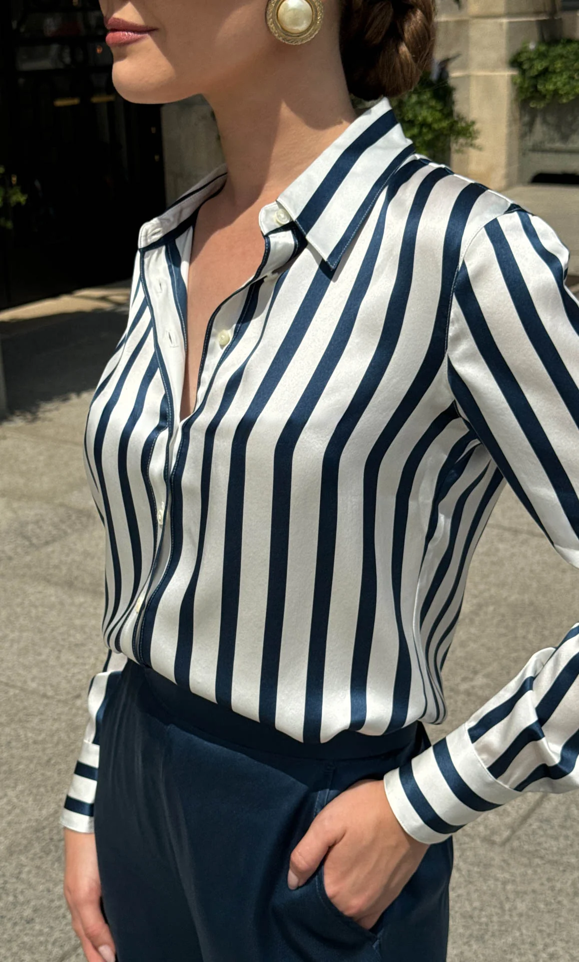 Monaco Silk Blouse