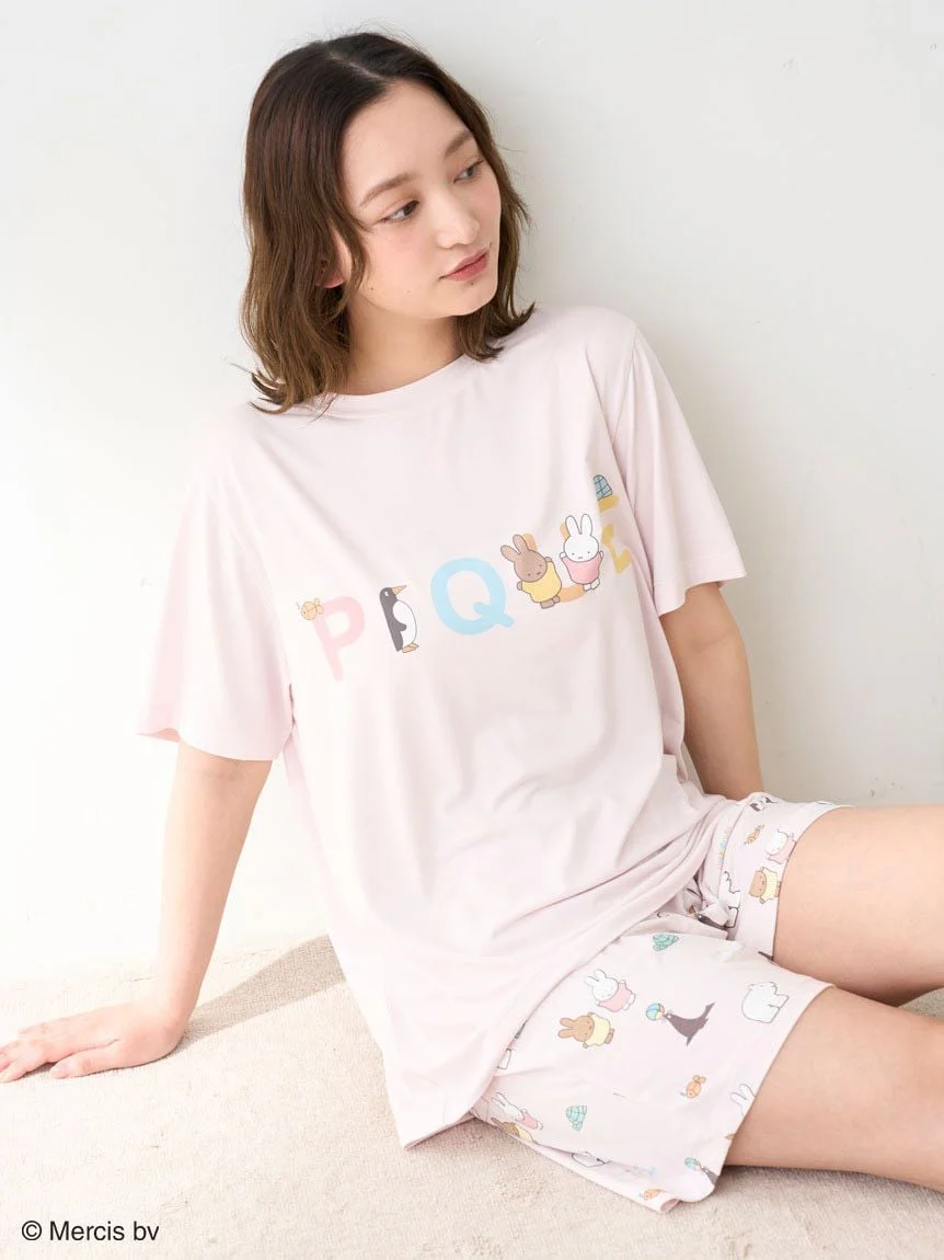 【Dick Bruna】[Cool to the Touch] One-Point T-Shirt