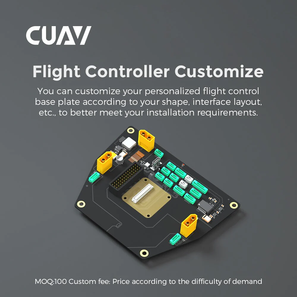CUAV Open Source Aircraft Flight Controller Baseboard Module Integration Customized