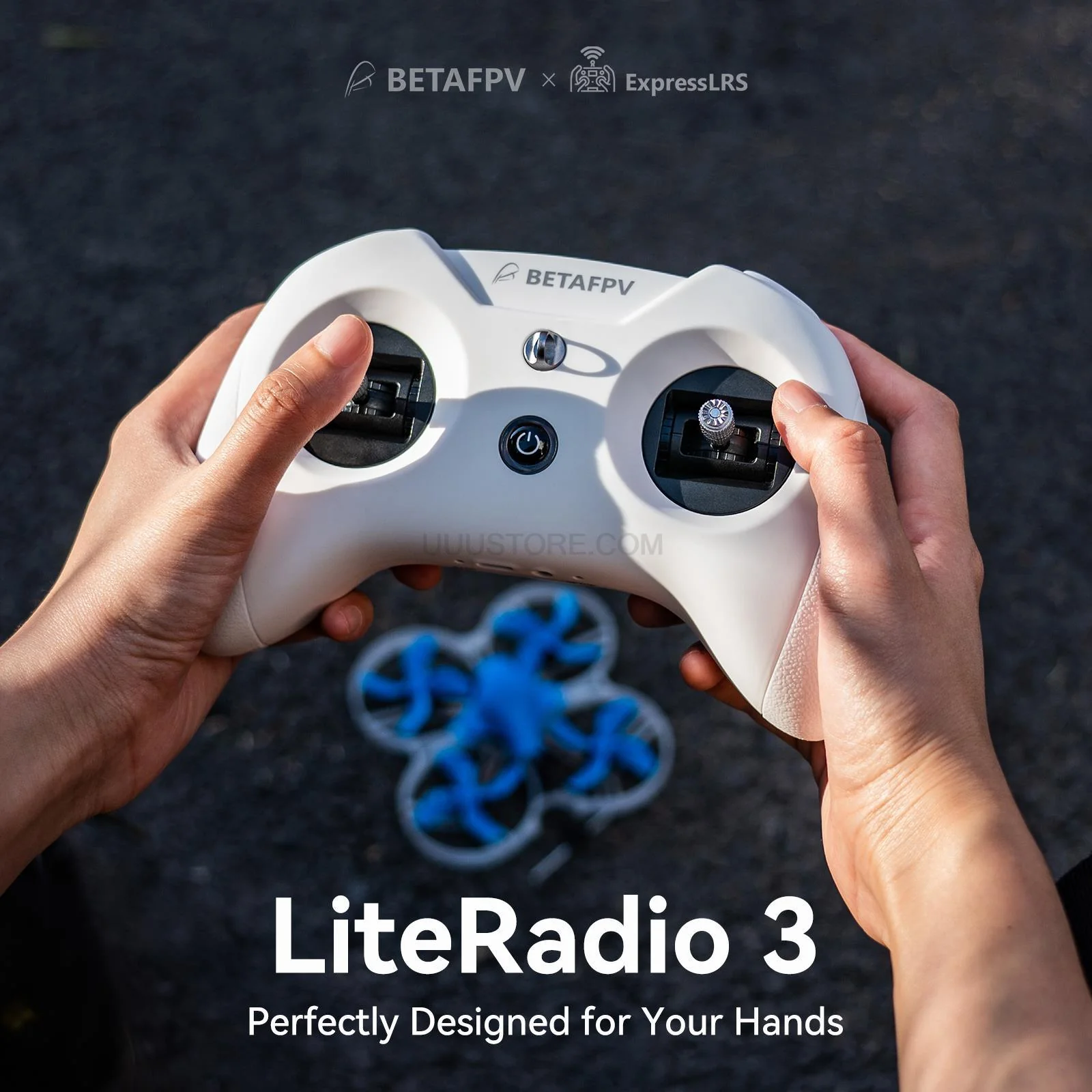 BETAFPV LiteRadio 3 Transmitter - 2.4Ghz 8CH Radio Transmitter Support ExpressLRS Frsky Bayang Protocol for beginner RC Racing Drone FPV Remote Controller