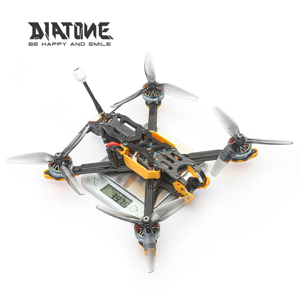 DIATONE Roma F5 V2. Version 4S/6S PNP FPV Drone - F722 APP FC/Flight Controller 50A 32bit Brushless Motor 2306.5 motor